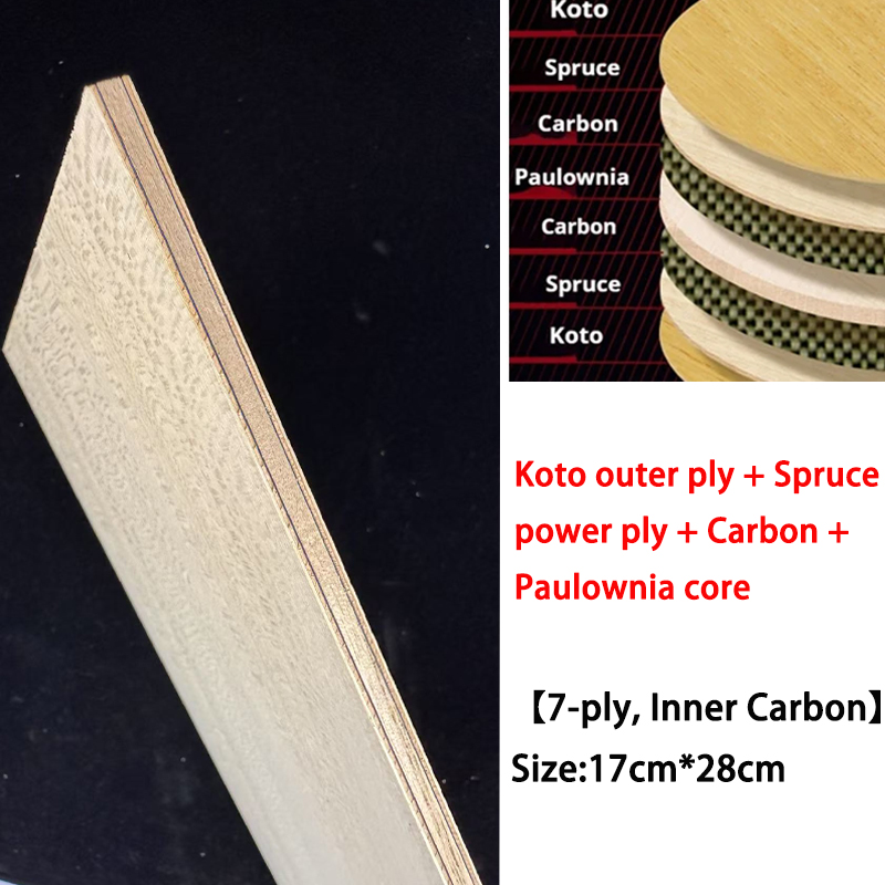 Stiga Carbon Blade - Deska do tenisa stołowego Koto DIY,