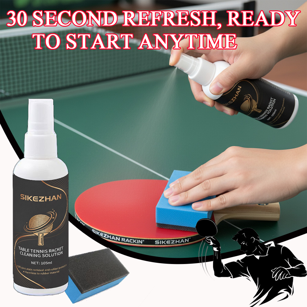 Table Tennis Protective Cover - Spray do czyszczenia rakiet do tenisa