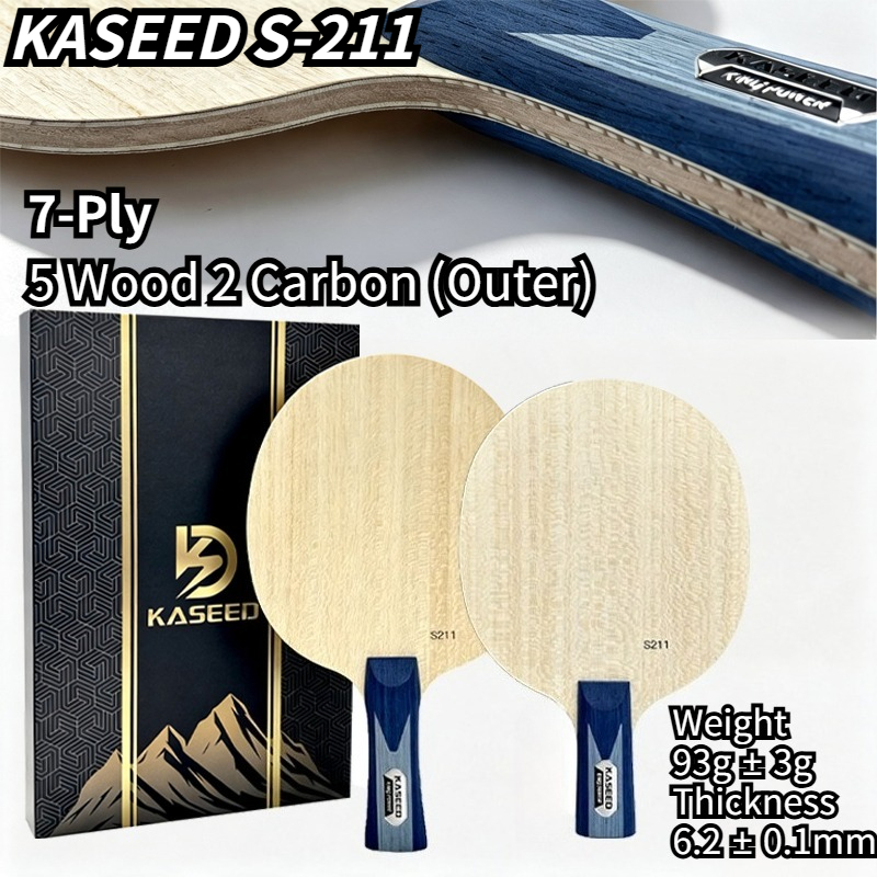 Stiga Carbon Blade - KASEED S211 King Power 7-warstwowa rakietka