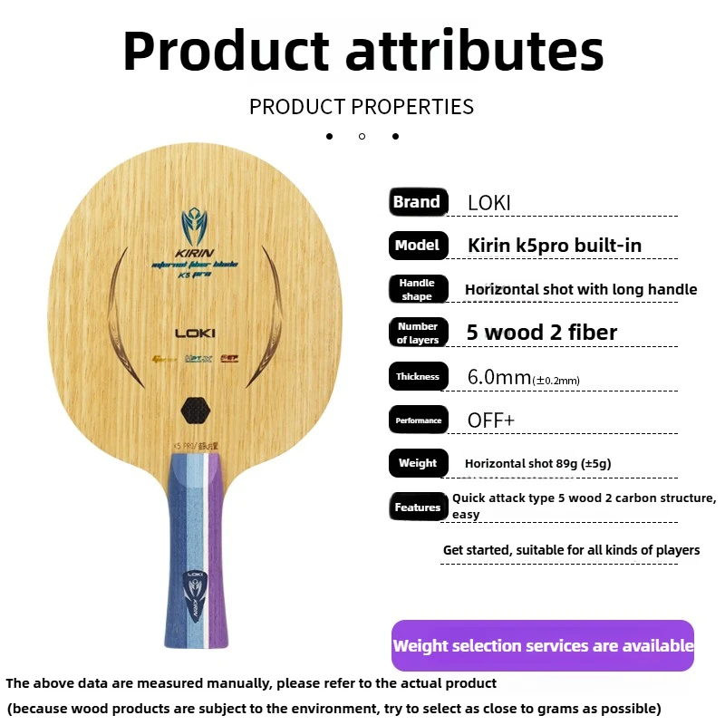LOKI Kirin K5 PRO 5 Drewno 2 W – Stiga Carbon Blade recenzja i cena